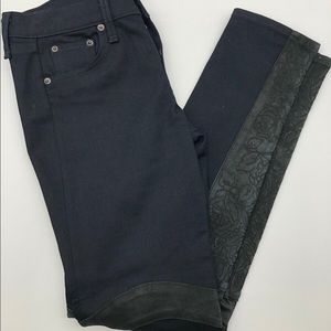 Rag & Bone Lamb Leather Jeans